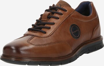 bugatti Athletic Lace-Up Shoes 'Simone Comfort' in Brown: front