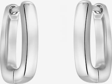 Sofia Milani Earrings 'Oval' in Silver: front