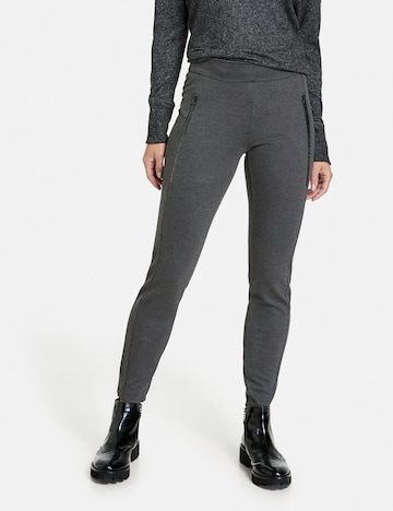 GERRY WEBER Skinny Hose in Grau: predná strana