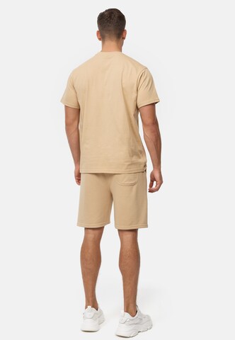 INDICODE JEANS Regular Loungewear 'Comfy' in Beige