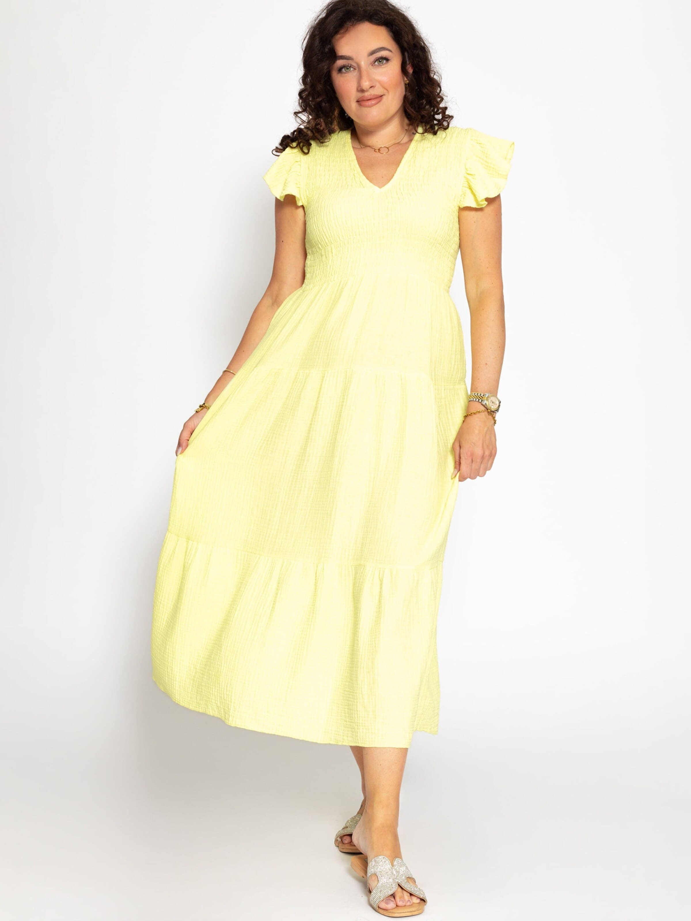 SASSYCLASSY Dress in Yellow
