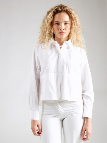 Camicia da donna di s.Oliver in bianco: frontale