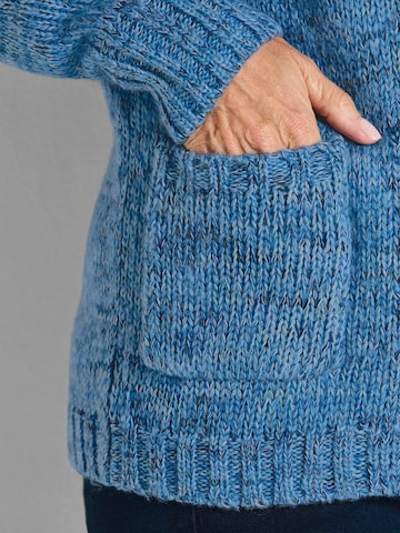 Goldner Knit cardigan in Blue