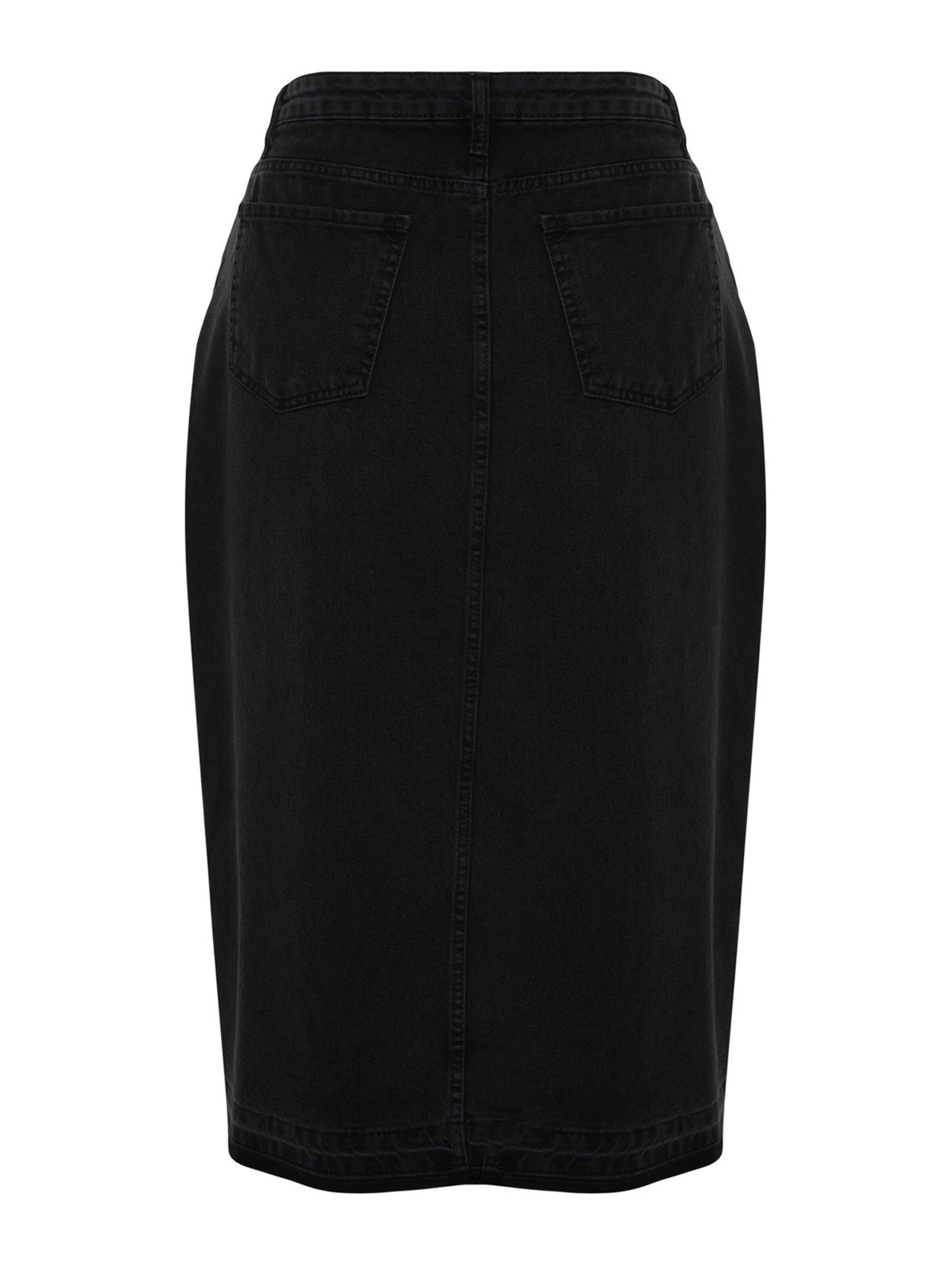 Fustă de la Trendyol Curve pe negru