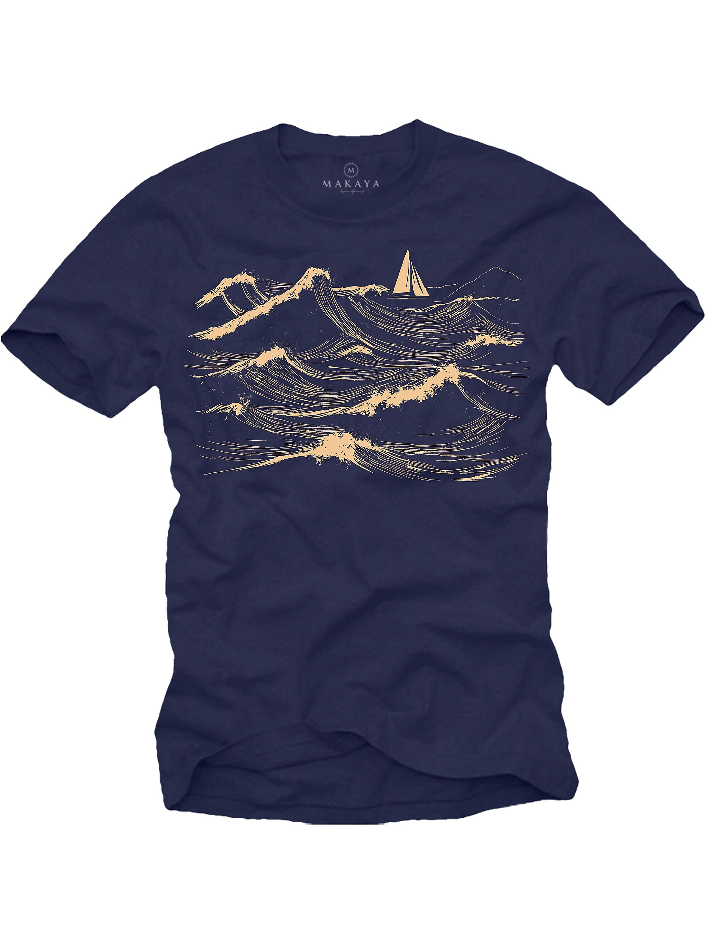 MAKAYA Shirt in Blue: front
