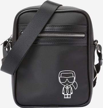 Karl LagerfeldTorba preko ramena - crna boja: prednji dio