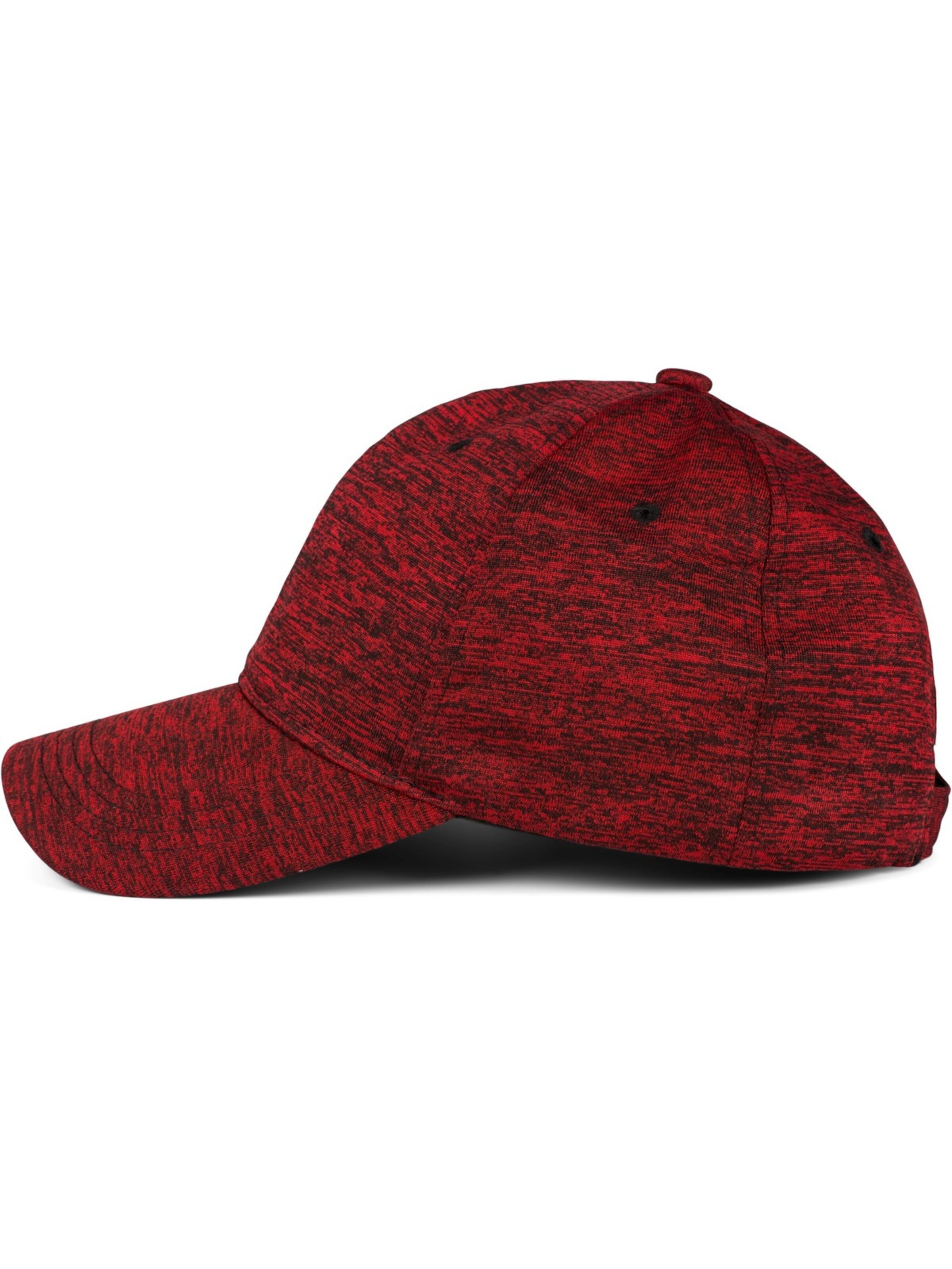 styleBREAKER Cap 'Baseball Cap meliert'‌‌ in Rot