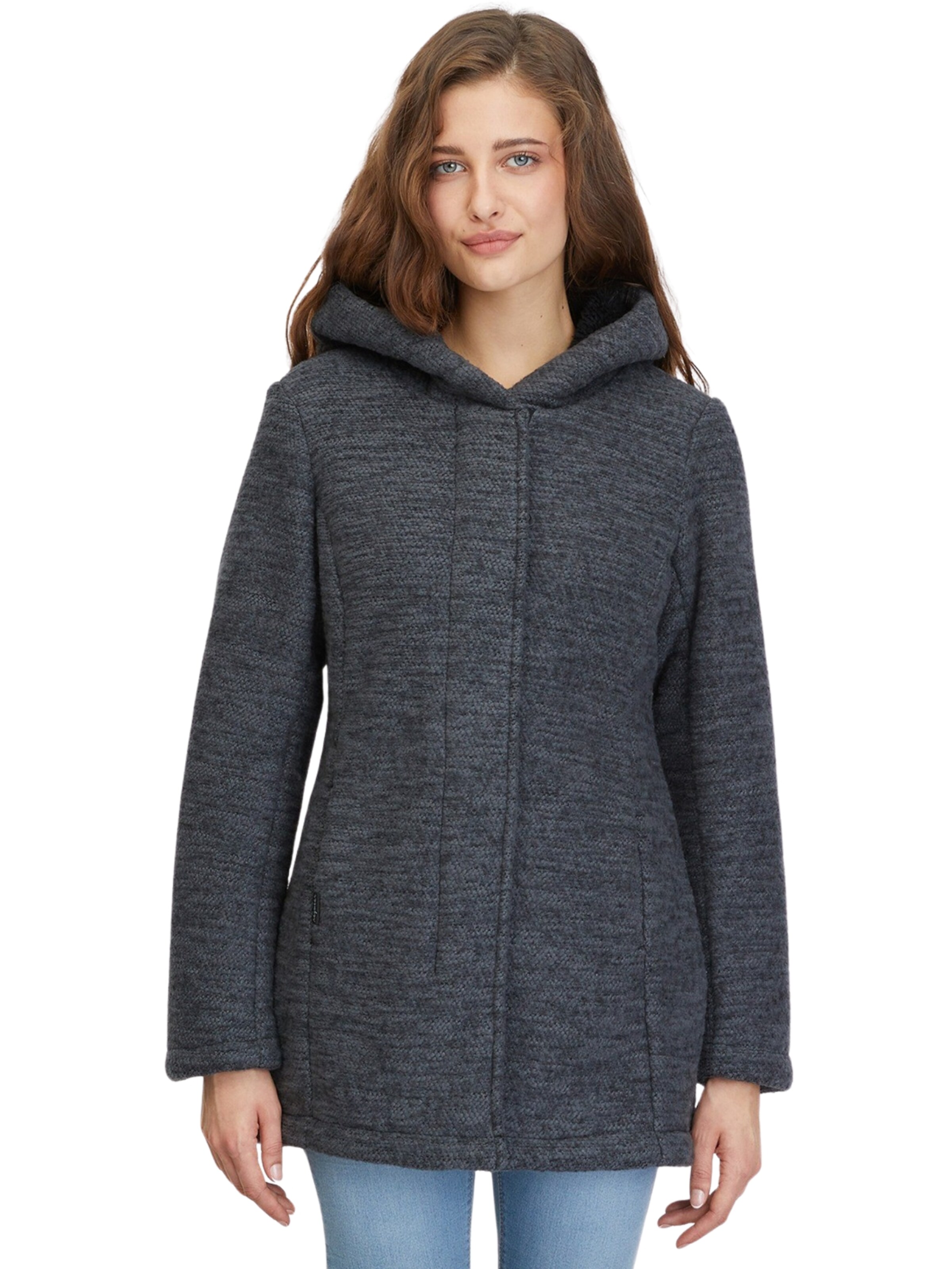 Veste mi-saison 'Nettie' Ragwear en gris : devant