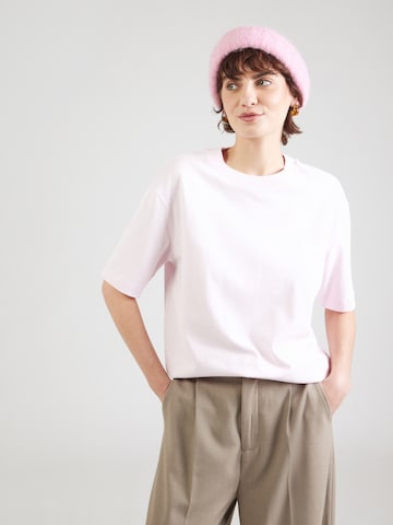 Tricou 'TARJAA' de la ARMEDANGELS pe roz: față