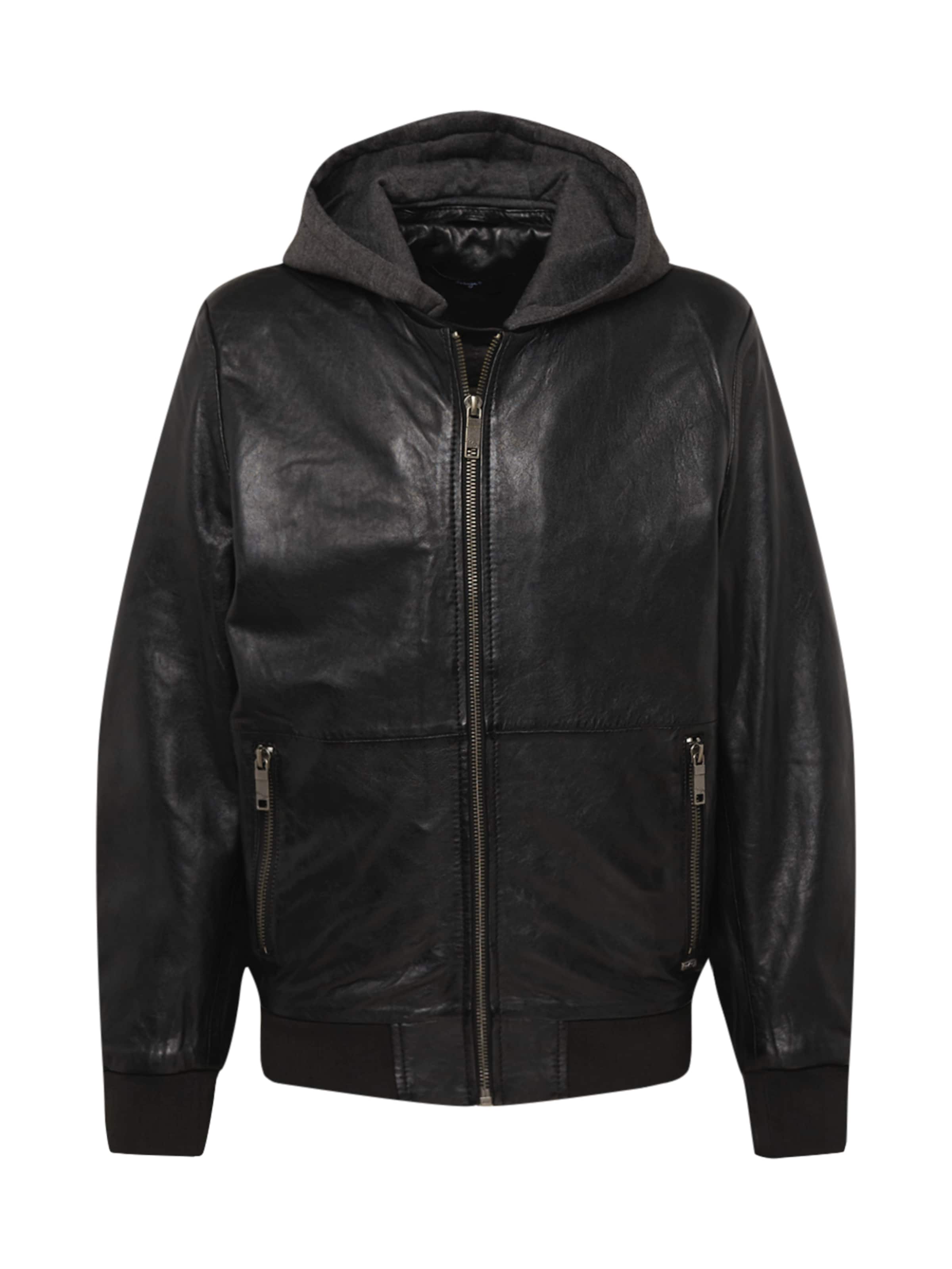 Maze Tussenjas in Zwart: voorkant