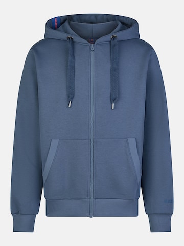 salzhaut Sweatvest ' BREKER ' in Blauw: voorkant