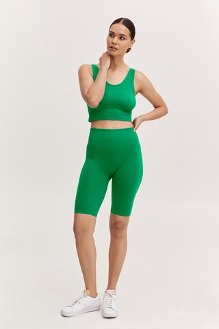 The Jogg Concept Skinny Sportbroek 'SAHANA' in Groen