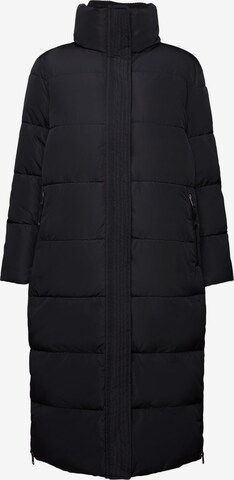 Manteau d’hiver ESPRIT en noir : devant