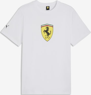PUMA Funktionsshirt 'Scuderia Ferrari' in Weiß: Vorderseite