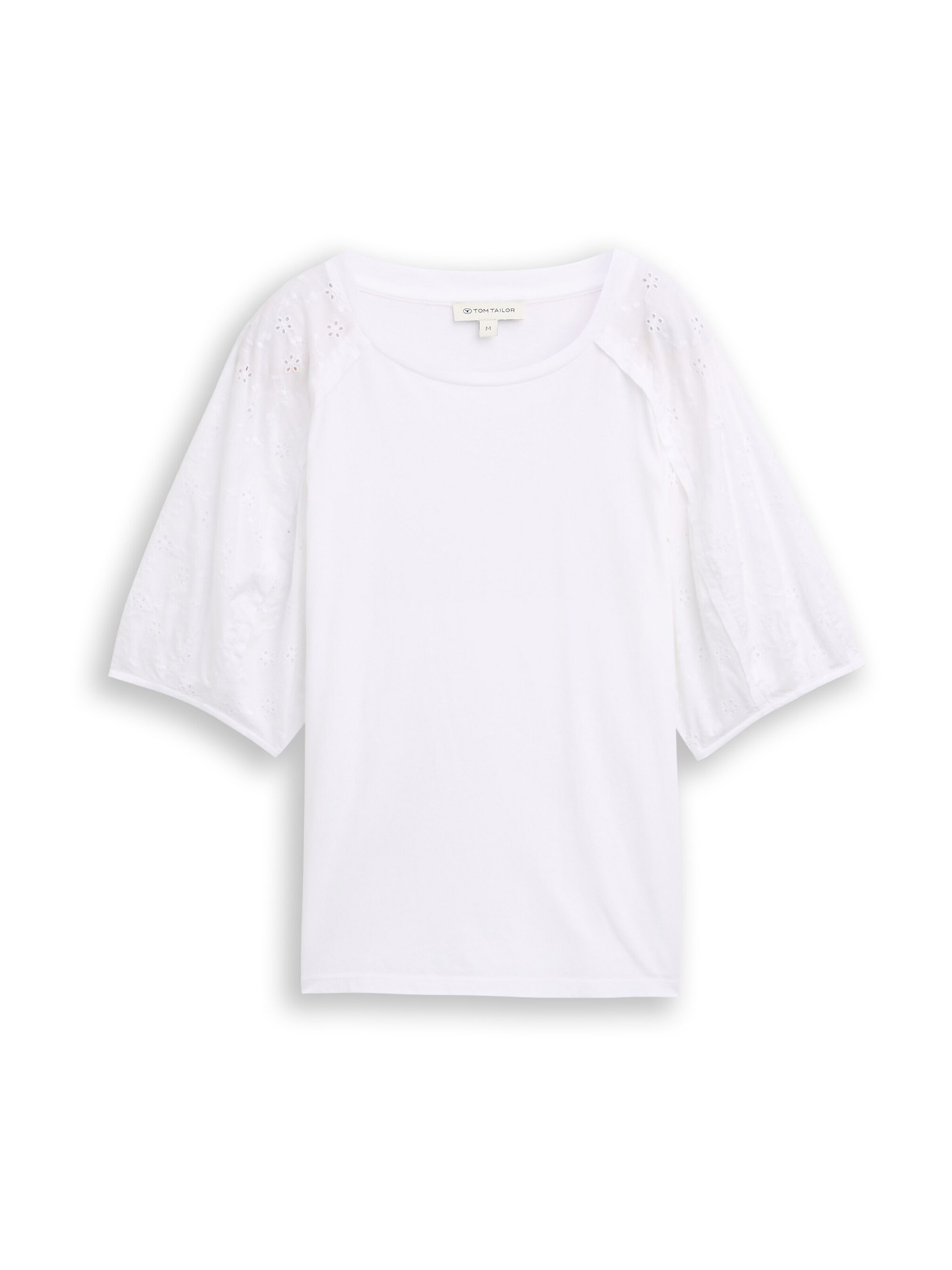 TOM TAILOR Shirt in White: front