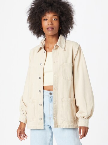 Samsøe Samsøe Between-Season Jacket 'Vestina' in Beige: front