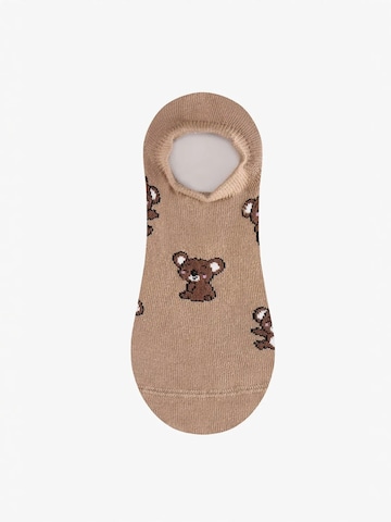 Penti Sokid 'PENTI Little Bear 2er-Pack Sneaker Socken', värv segavärvid