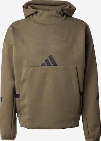 ADIDAS SPORTSWEAR Спортивный свитшот 'Z.N.E.' в Зеленый: спереди
