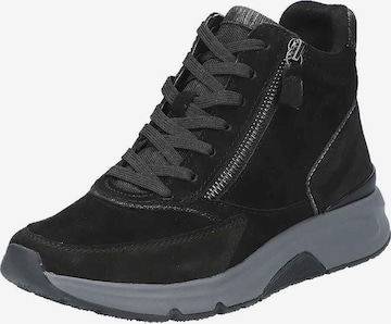 Gabor Rollingsoft Sneakers in Black: front
