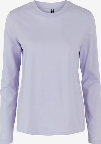 PIECES Shirt 'Ria' in Purple: front