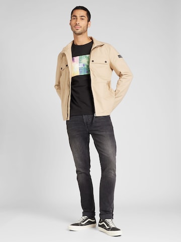 JACK & JONES Shirt 'NAVIN' in Zwart