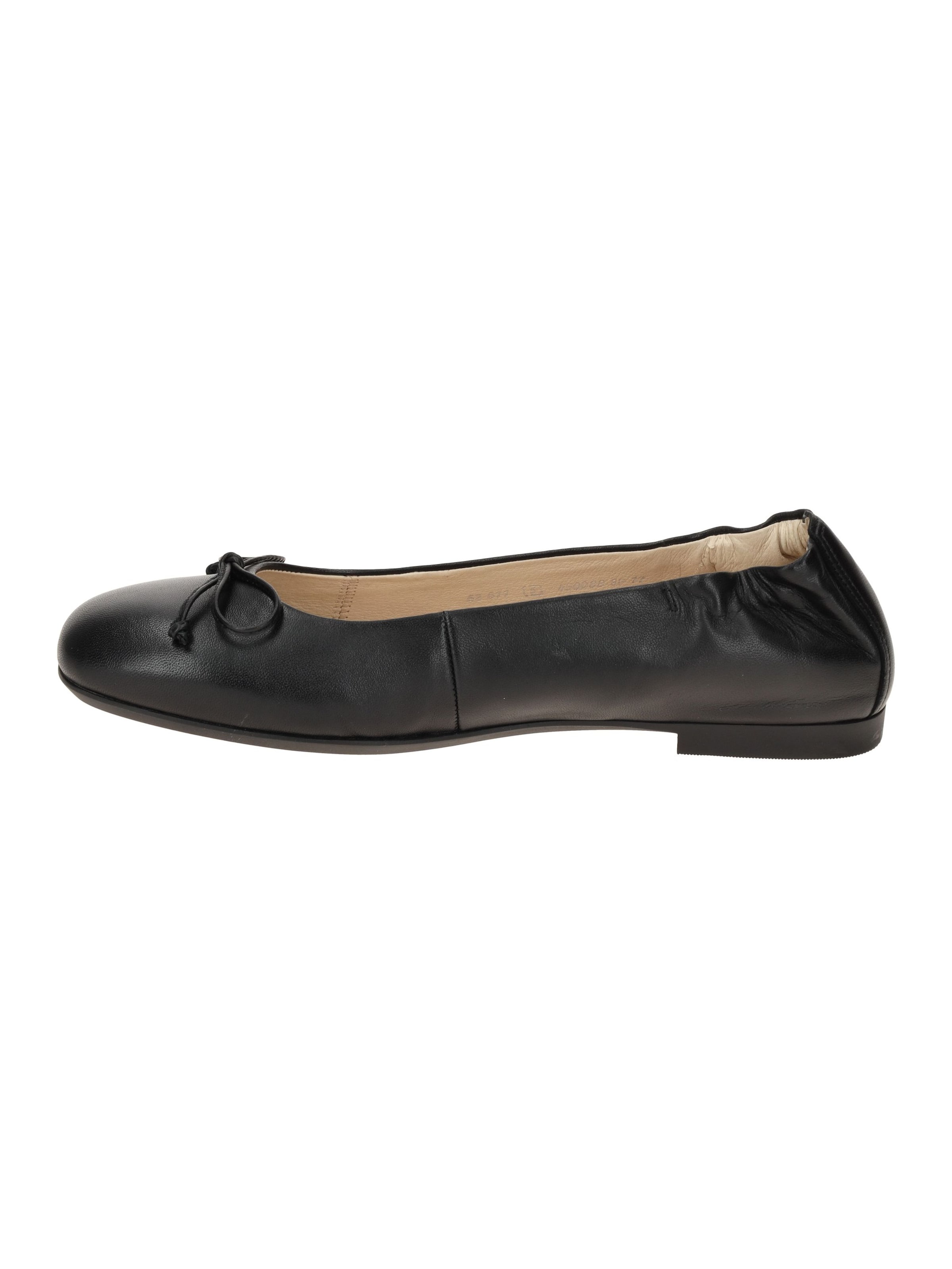 GABOR Ballerina 'Gabor comfort Ballerina schwarz Nappa 62.611.57' in Schwarz: Vorderseite