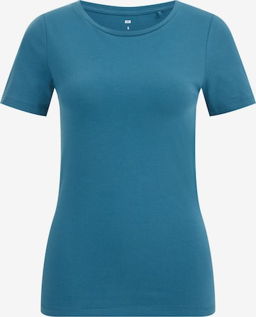 WE Fashion T-shirt i blå: framsida