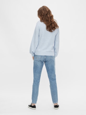 PIECES Pullover 'Perla' in Blau