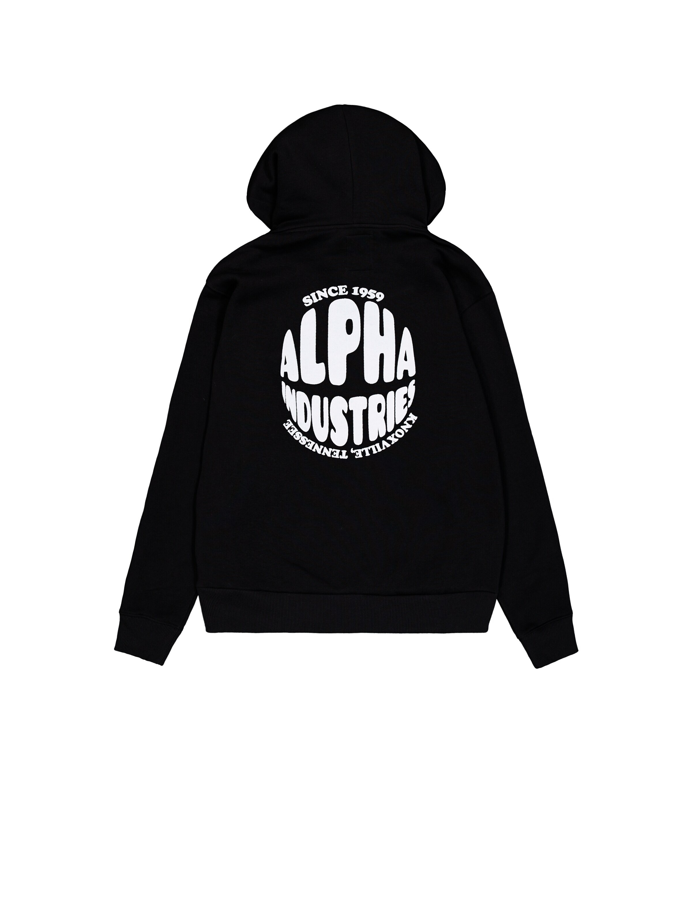 ALPHA INDUSTRIES Sweatshirt 'Logo BP'‌ in Schwarz