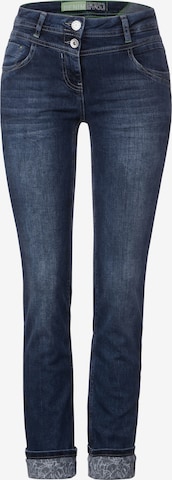 CECIL Slimfit Jeans in Blau: predná strana