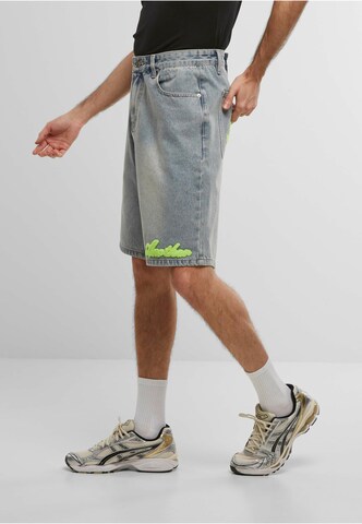 Another Cotton Lab Wide Leg Shorts in Blau