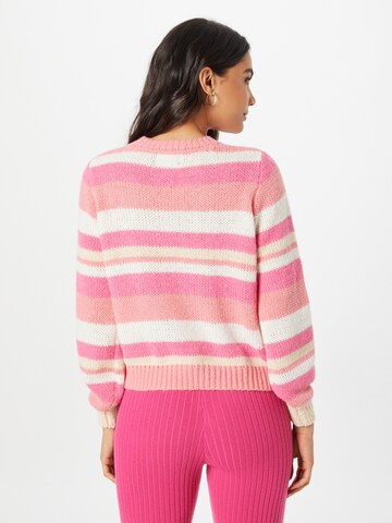 PIECES Sweater 'Karmen' in Pink