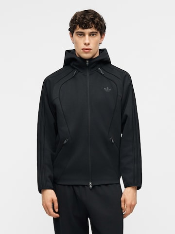 ADIDAS ORIGINALS - Sudadera con cremallera 'Teamgeist 26' en negro: frente