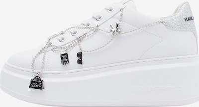 Karl Lagerfeld Sneaker in schwarz / silber / weiß, Produktansicht