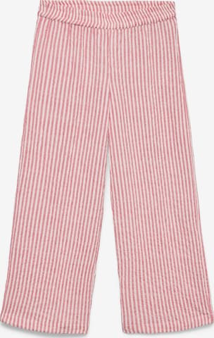 Vero Moda Girl Regular Housut 'VMANNIE' värissä vaaleanpunainen: etupuoli