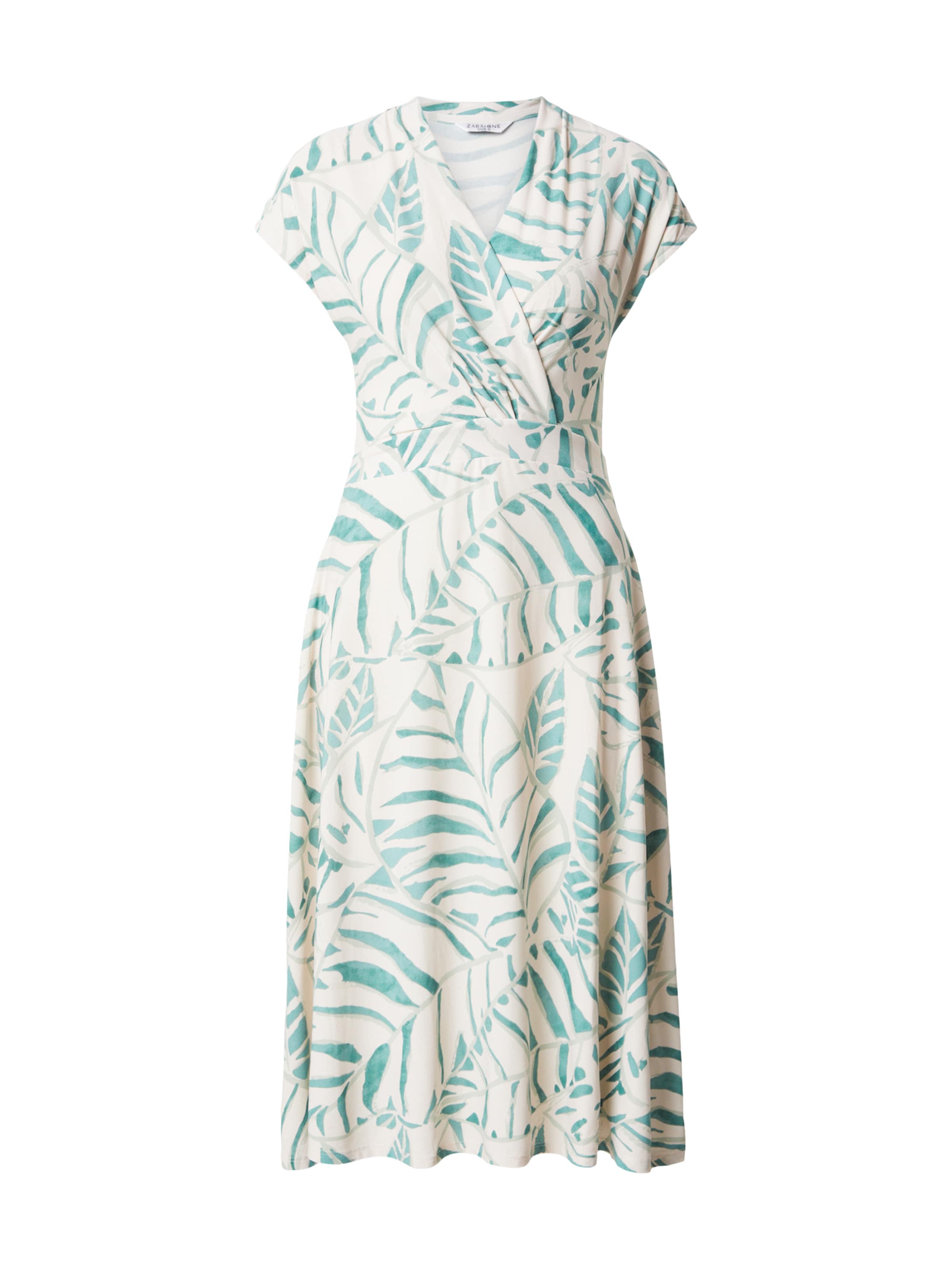 ZABAIONE Summer dress 'Ca44rrara' in Green: front
