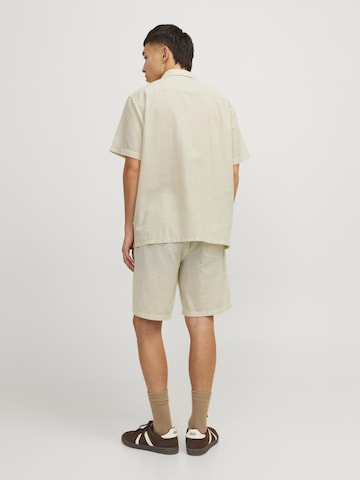 ruda JACK & JONES Patogus modelis Marškiniai 'Easter Palma'
