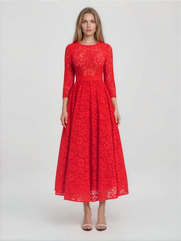 MATSOUR’I Cocktailkleid 'Vicktoria'‌‌‌‌‌‌‌‌ in Rot: Vorderseite