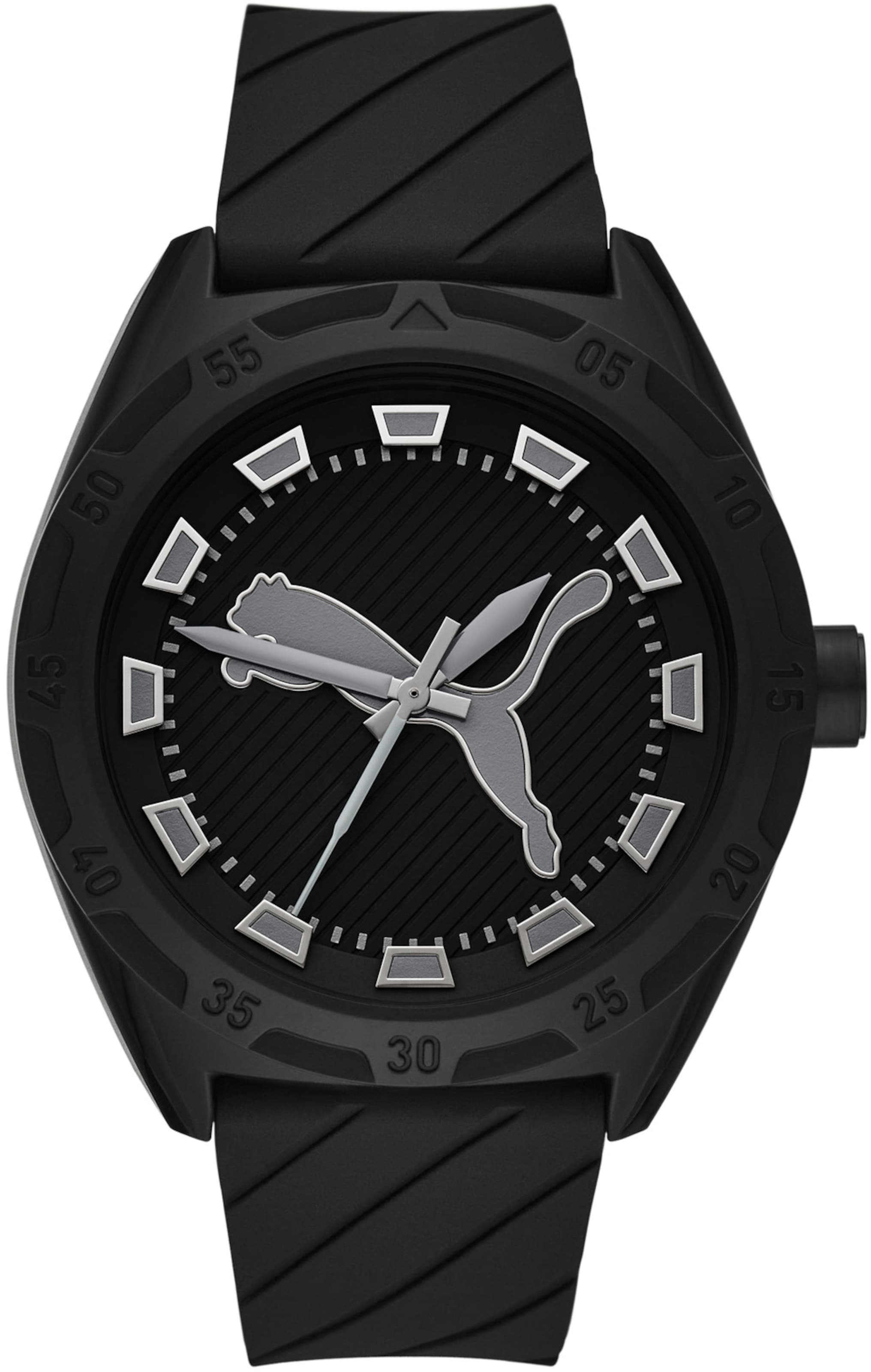 PUMA Analog Watch in Black: front