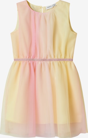 NAME IT Kleid 'NMFVaboss' in Gelb: Vorderseite