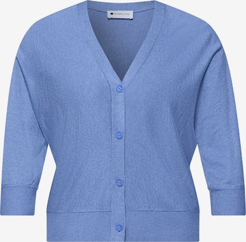 STREET ONE Strickjacke in Blau: Vorderseite