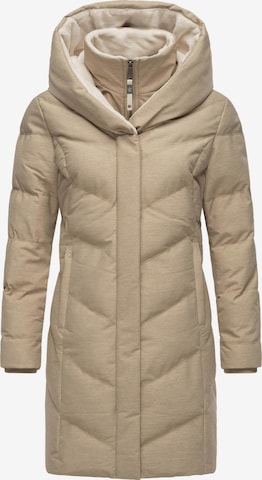 Manteau d’hiver 'Natalka' Ragwear en beige : devant