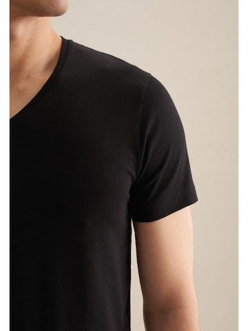 SEIDENSTICKER Shirt 'Schwarze Rose' in Zwart