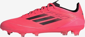 Chaussure de foot 'F50 Pro' ADIDAS PERFORMANCE en rose : devant