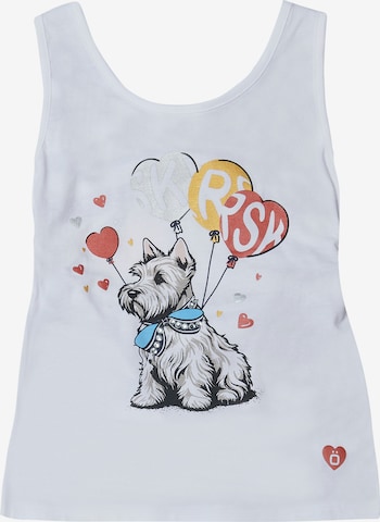 balta KOROSHI Marškinėliai: priekis