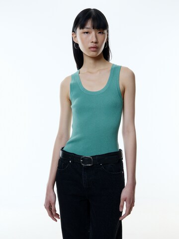 Top in maglia 'Maura' di EDITED in verde: frontale