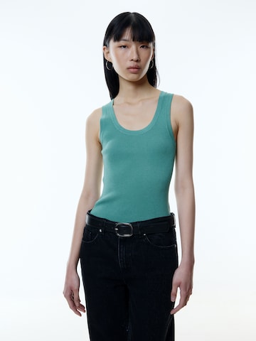 EDITED Knitted top 'Maura' in Green: front
