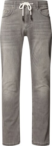 yazubi Jeans 'Erik' in Grey: front