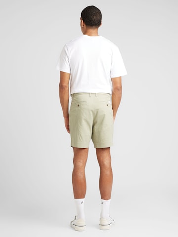 ESPRIT Slimfit Chino hlače | zelena barva