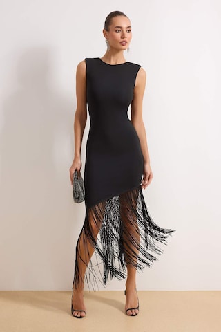 Trendyol - Vestido en negro: frente